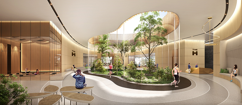 커뮤니티 투시도